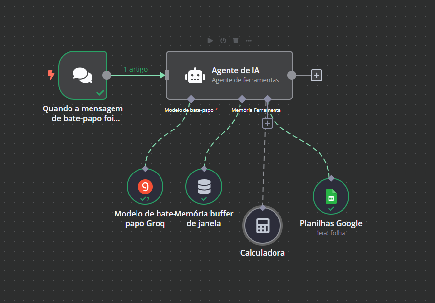 Ícone do Agente de IA da Pisom para WhatsApp